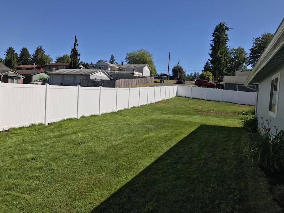 Fence project completed by LaDue Fencing